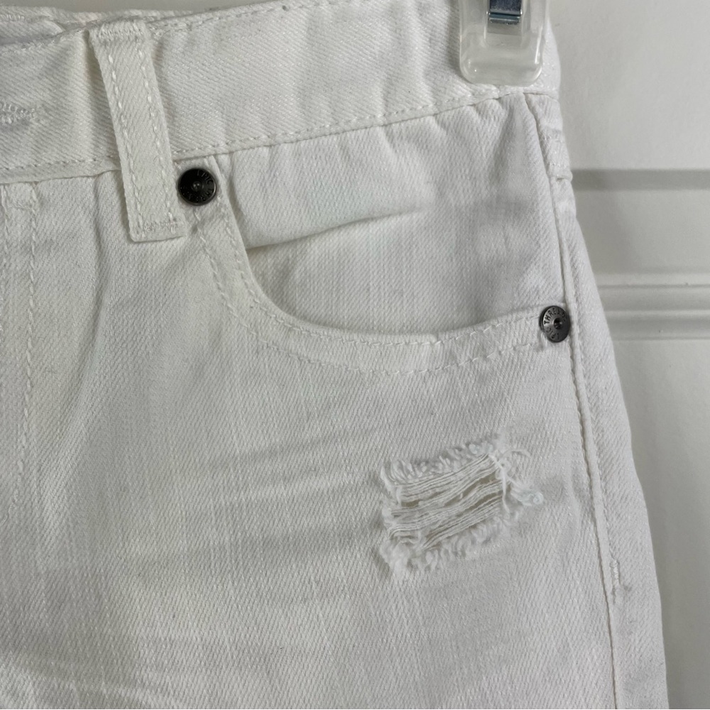 EPIC THREADS white denim Bermuda shorts for Girls adjustable waist size 5 - Picture 4 of 14